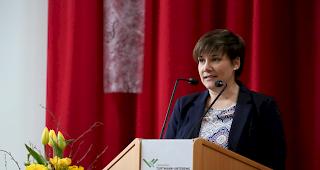 Aus der Komfortzone. Pr&auml;sidentin Isabelle Knubel leitete am Samstag ihre zweite DV.