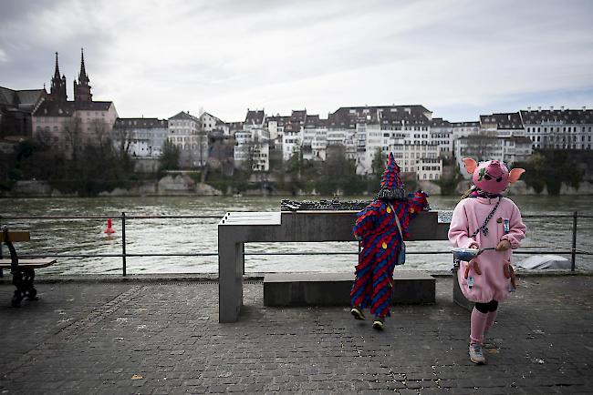 Impressionen vom Basler Kinderfasnachtsumzug.