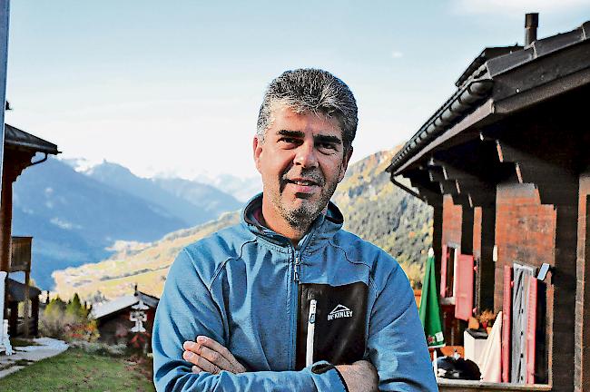 Ambitioniert. Martin Bittel, Gemeindepräsident von Bellwald, hofft, dass die Bahn bis Ende 2020 gebaut werden kann.