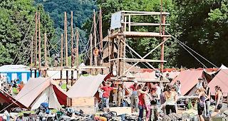 Tausende Pfadis. 2008 fand das Bundeslager zuletzt statt. 2021 gastiert es im Goms.