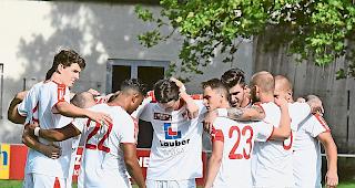 Punkteteilung. Durch zwei sp&auml;te Gegentore verspielt der FC Naters Oberwallis am Samstag eine 2:0-F&uuml;hrung gegen den FC Bulle. (Archivbild)