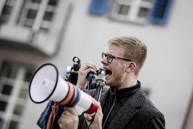Der Kollegiumsschüler Samuel Kehl, 19, ist der Oberwalliser Kopf einer weltweiten Bewegung.