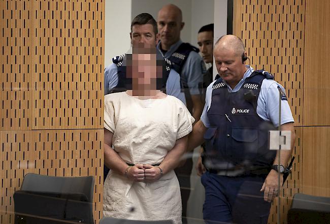 Dem Terroranschlag des 28-jährigen Brenton Tarrant fielen auch Kleinkinder zum Opfer. Am Samstag wurde der Australier dem Haftrichter vorgeführt.