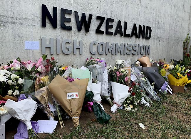 Die Zahl der Todesopfer nach dem Anschlag in Christchurch stieg inzwischen auf 50.