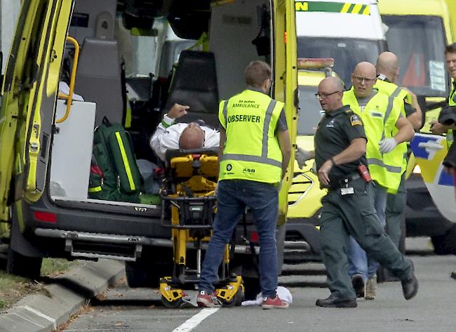 Terroranschlag in Neuseeland. Der Täter hatte seinen Angriff auf 2 Moscheen bei Facebook Live im Netz übertragen.