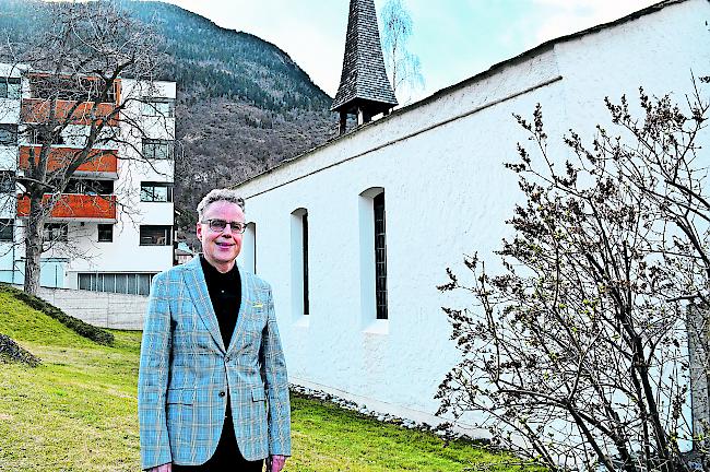 Tillmann Luther, reformierter Pfarrer der Kirchgemeinde Visp.