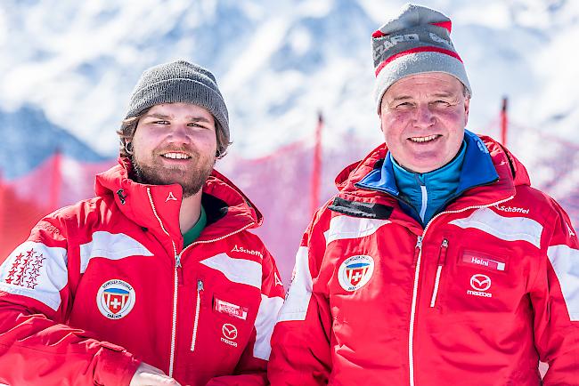 Nicolas Schüpbach (21) aus Thun und Heinrich Gruber (55) aus Grächen.