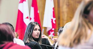 Ausl&auml;nder-Stimmrecht: Von den Jugendparlamentariern mit 87 zu 31 Stimmen angenommen.