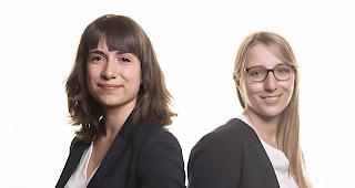 Die 26-j&auml;hrige Morgane Pfefferl&eacute; (links) und die 29-j&auml;hrige Laurence Proz.