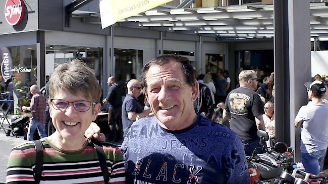 Heidi Kuonen (53) und Marcel Kuonen (68), Termen.