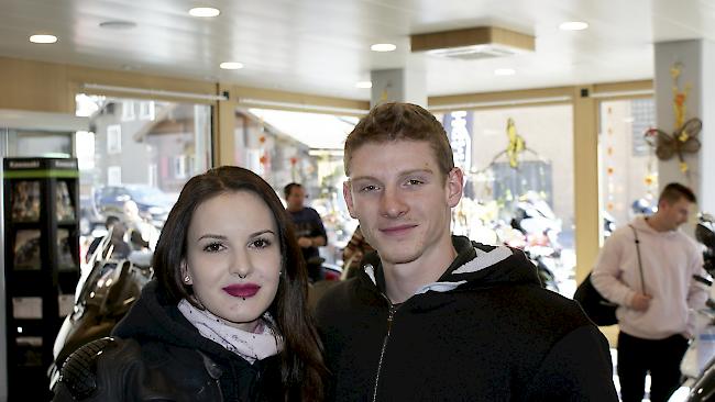 Sina Schifano (20) und Lukas Heinzmann (23), Ausserberg.