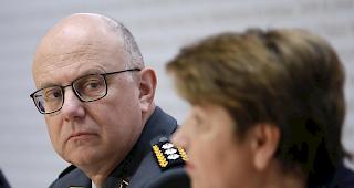 Armeechef Philippe Rebord. Der Unterwalliser wird nur noch dieses Jahr unter Bundesr&auml;tin Viola Amherd dienen. 