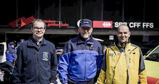 Das dreik&ouml;pfige OK: Tobias Meyre, Daniel B&uuml;rki und Wendelin Zuber (von links).