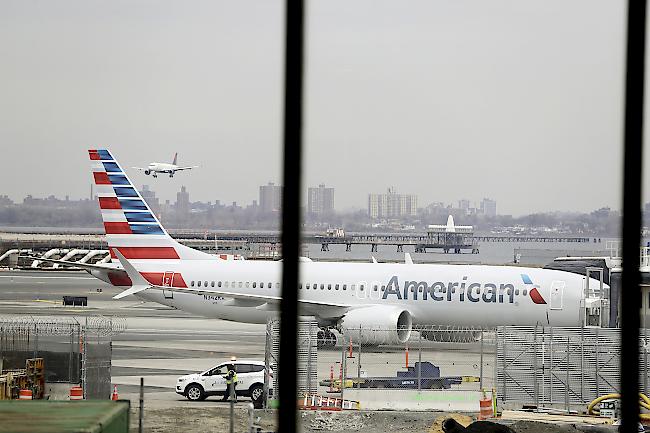 Legende. American Airlines will bis zum 19. August keine Boeing 737 MAX einsetzen.