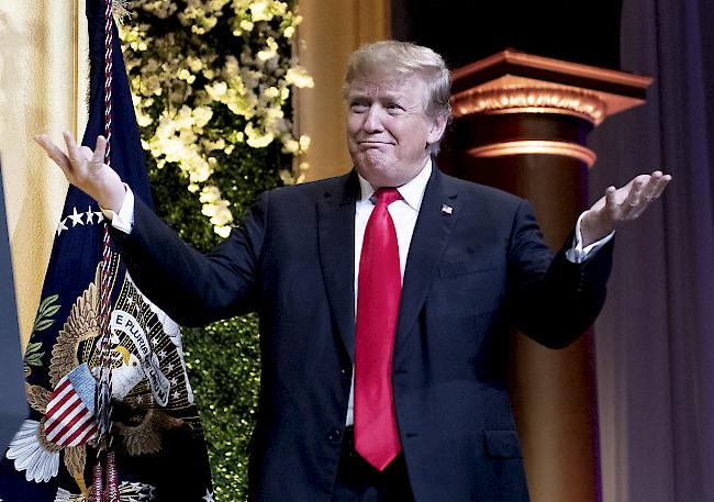 Unterstützung. US-Präsident Donald Trump bereitet sich auf den Wahlkampf 2020 vor. Sein Kampagnen-Team hat dafür bereits im ersten Quartal dieses Jahres bereits 30 Millionen Dollar gesammelt.