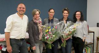 Uli Truffer, Andrea Mengis, Mirjam Bumann-Ricci, Barbara Guntern und Carla Bertholjotti (von links).