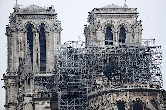 Wiederaufbau. Die Pariser Kathedrale Notre-Dame ist trotz einiger «Schwachstellen» auf dem Gewölbe nach dem schweren Brand «fast gerettet».