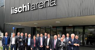 Austausch. K&uuml;rzlich trafen sich die Vorsitzenden der Walliser Stadtgemeinden zusammen mit den Schreibern der jeweiligen Kommune zur ordentlichen Fr&uuml;hjahressitzung in Brig-Glis.