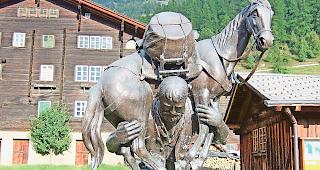 Salz und Wasser haben die Statue vom &laquo;W&auml;ger Baschi&raquo; angegriffen.