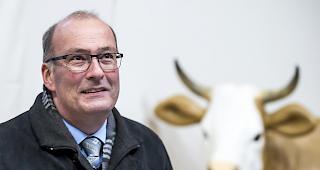 Markus Ritter, Nationalrat und Pr&auml;sident Schweizer Bauernverband. Der Verband verlangt vom Bundesrat, dass Direktzahlungen und eine Produktion ohne Gentech-Produkte weiterhin m&ouml;glich sind.