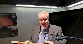 vispexpo-Gesch&auml;ftsf&uuml;hrer Elmar Furrer anl&auml;sslich der Er&ouml;ffnungsfeier der Neuwa 2019 am Freitagnachmittag. 