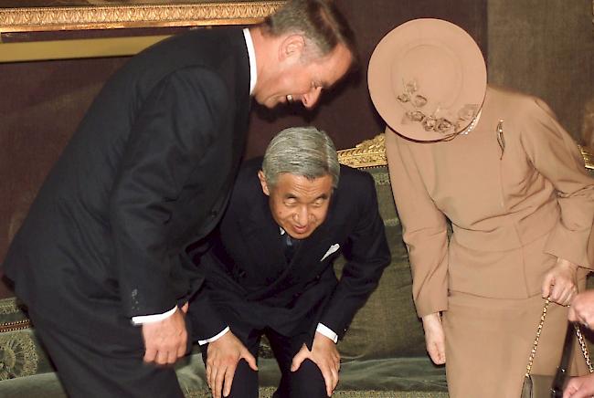 Kaiser Akihito tritt am 30. April ab.