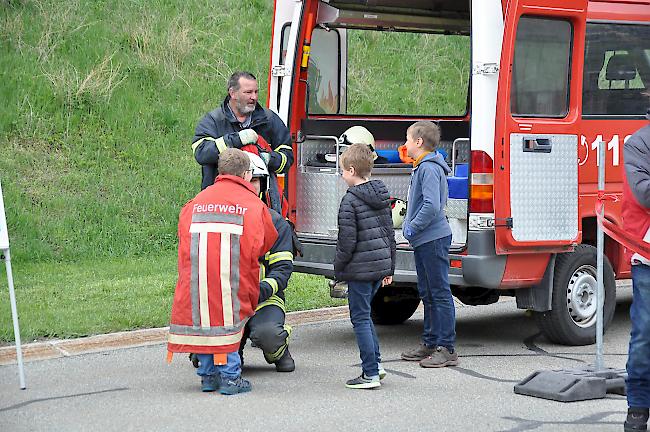 <b>In ein paar Jahren.</b> Die Feuerwehr fasziniert Kinder nach wie vor.