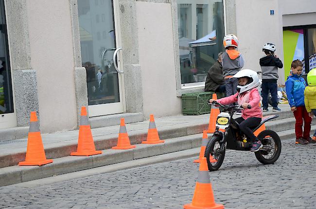 <b>Impressionen.</b> Früh über sich, wer ein Biker sein will.