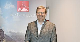 Zuversichtlich. Damian Constantin, Direktor von Valais/Wallis Promotion, zeigte sich ob der Ergebnisse der neusten &shy;Imagestudie zufrieden. Es brauche aber auch weiterhin allseits viel Engagement.Foto wb