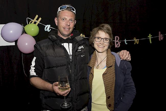 Cäsar Minnig (39), Unterbäch, und Saskia Cathrein (32), Naters.