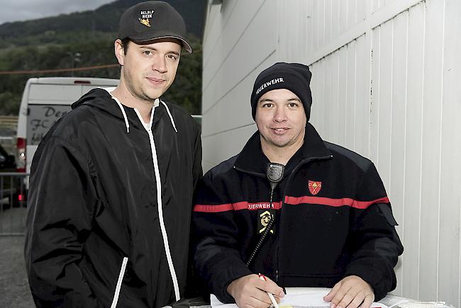 Ivan Bodenmann (43) und Sven Tscherrig (27), Naters.