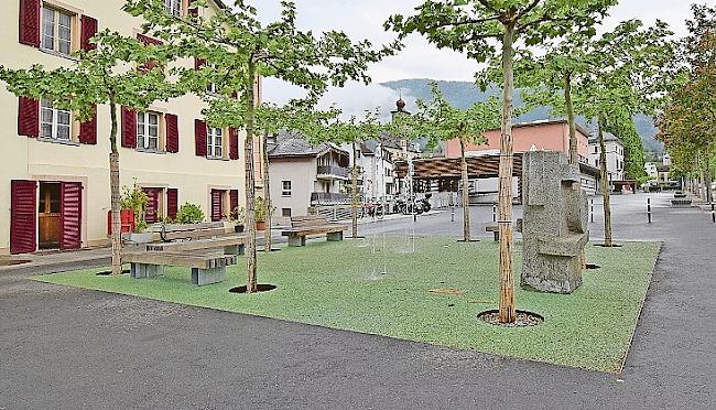 In neuem Glanz: Das «Grüne Zimmer» in Brig.