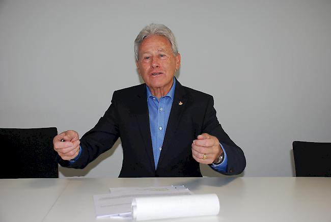 Der Frontmann. Amadé Perrigs Credo: «‹Chrampfen› und das Budget gezielt einsetzen.»