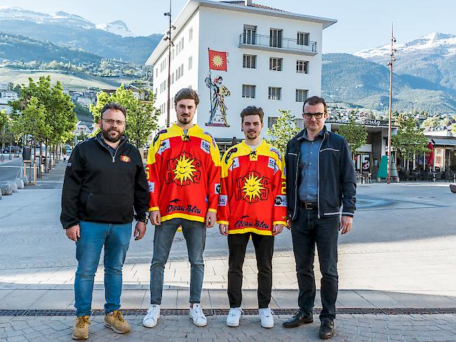 Fellay und Vouardoux kehren für die kommende Saison zum HC Siders zurück.