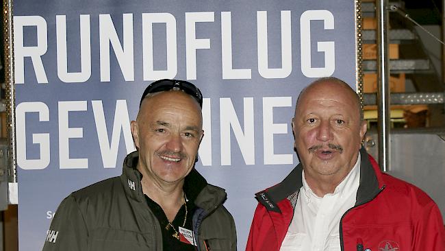 Philipp Imboden (57) aus Randa und Hans-Peter Ammacker (59) aus Eischoll.