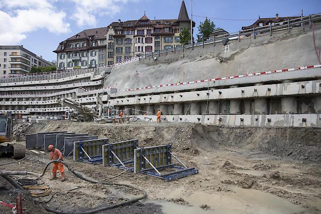 Verzögerung. Die Bauarbeiten am Hauptbahnhof Bern werden nicht bereits 2025 fertig sein. Der Abschluss der Hauptarbeiten erfolgt erst zwei Jahre später.