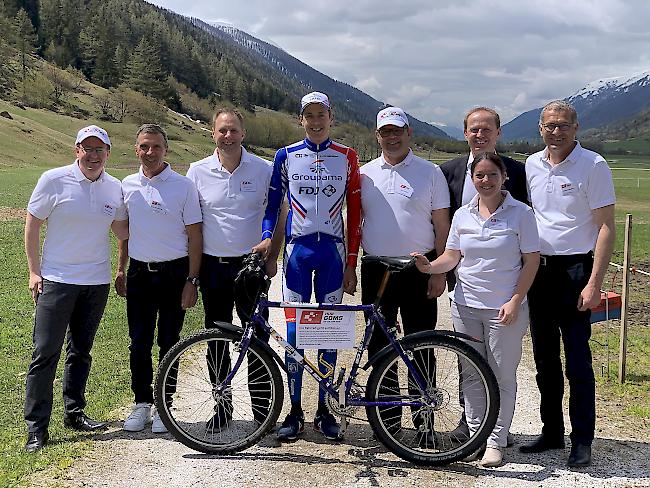 Kilian Frankiny absolvierte die erste Fahrt mit dem «Velo auf Reisen».