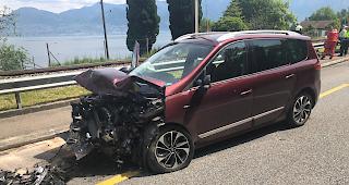 Unfall am Freitagvormittag in St-Gingolph.