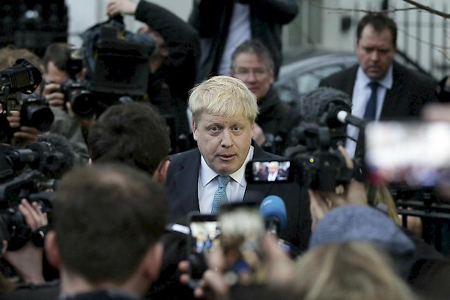 Johnson hatte in der Abstimmung zum Austritt Grossbritanniens aus der EU die Brexit-Befürworter angeführt.