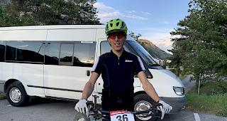 Bike-Gewinner Hans-Baptiste Seeberger.