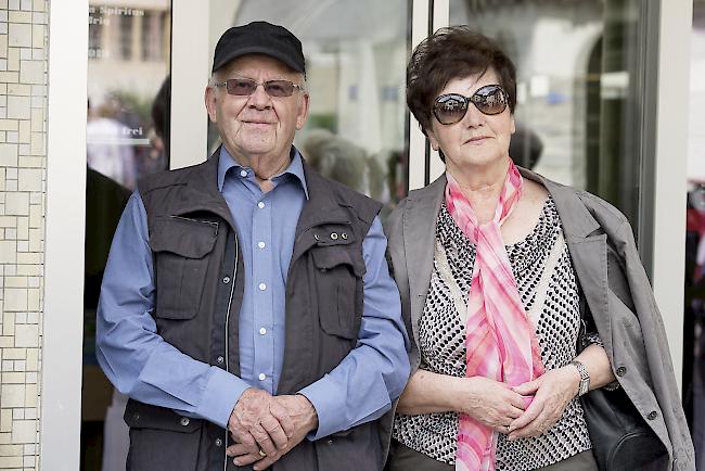  Adolf (78) und Marianne Metry (73), Naters.