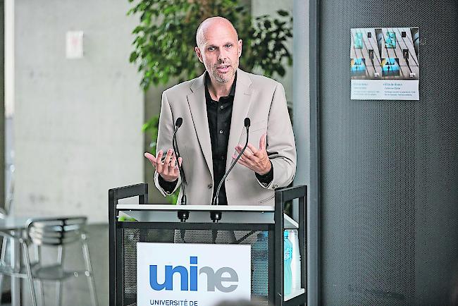 Uni-Rektor Dr. Kilian Stoffel. «Ich will meinen Beitrag zur Institution und der tertiären Bildungslandschaft in der Schweiz leisten.»