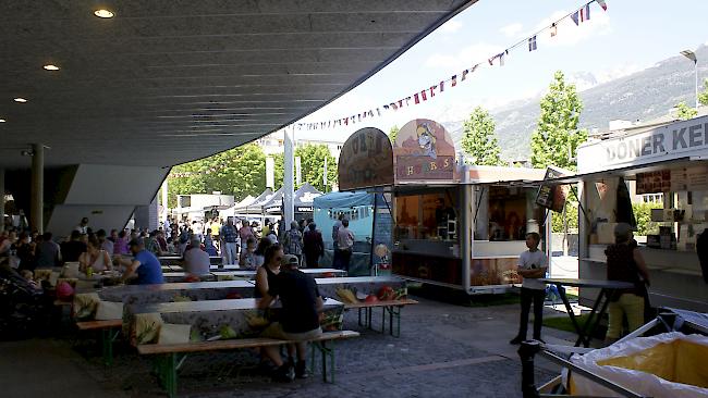 Das World Food Festival machte in diesem Jahr wieder in Visp halt.