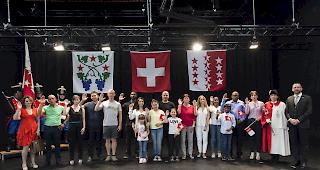 Vereidigungszeremonie am Montag in Conthey. 