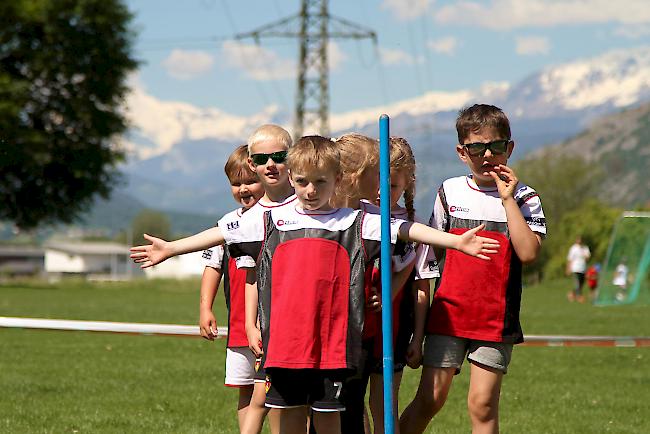 Am Kids-Day 2019 am Sonntag in Gampel passte alles zusammen: Wetter, Stimmung und Spass. 