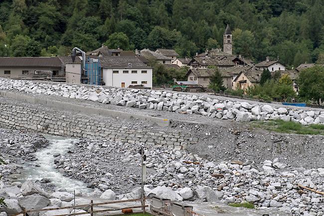 In Bondo ereignete sich im August 2017 der grösste Bergsturz in der Schweiz seit über 130 Jahren. Drei Millionen Kubikmeter Fels stürzten ins Tal.  

