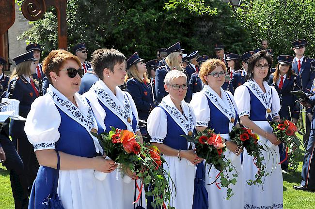 Impressionen vom 26. Kantonalen Musikfest in Naters.