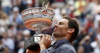 In Paris auf Sand kaum zu bezwingen, Rafael Nadal und sein 12. Titel in Roland Garros.