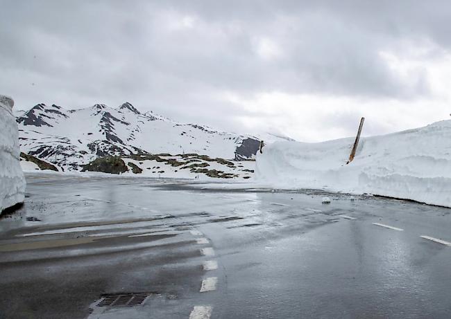 Der Grimselpass ist ab Freitag nach der Wintersperre wieder passierbar. 