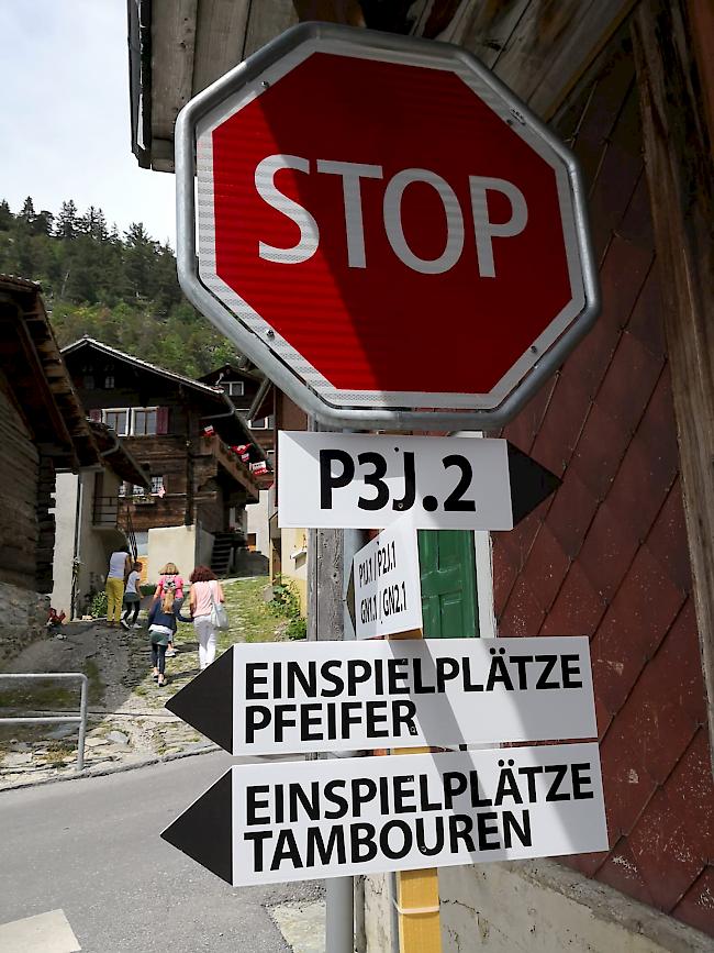 Impressionen vom Oberwalliser Tambouren- und Pfeiferfest in Erschmatt.